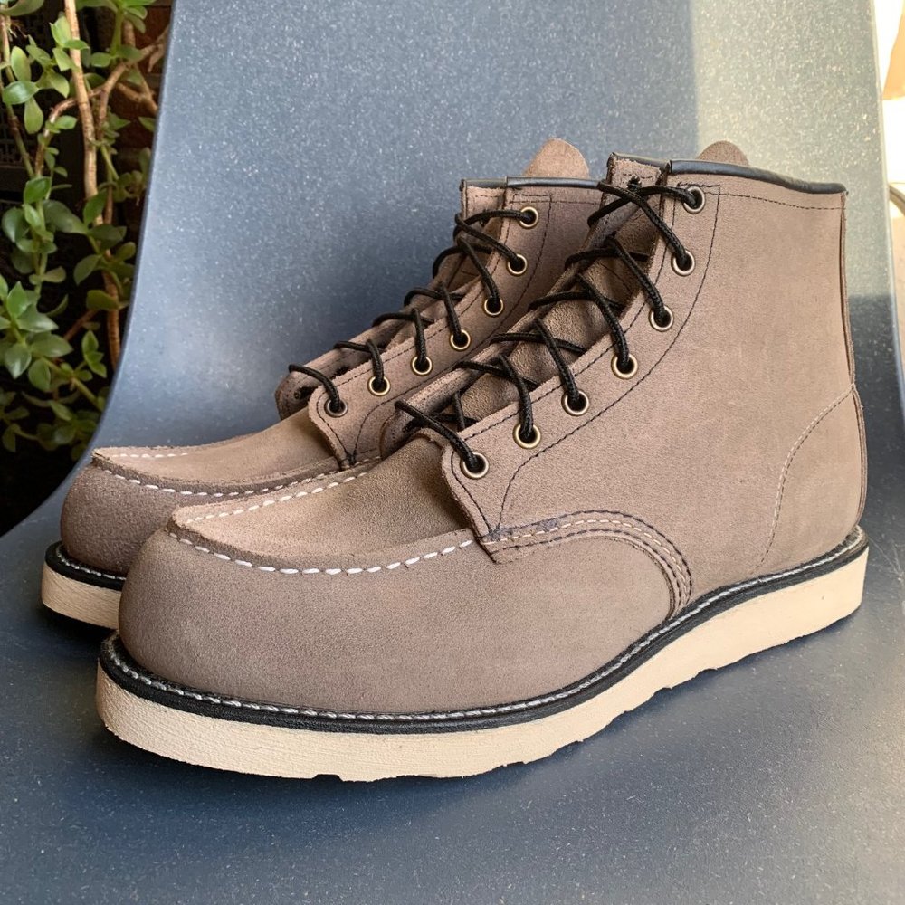 NEW Red Wing Heritage 8863 6" Classic Moc Toe Boot Slate Muleskinner USA 11.5D